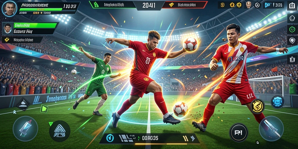 Screenshot memperlihatkan mode multiplayer yang seru.