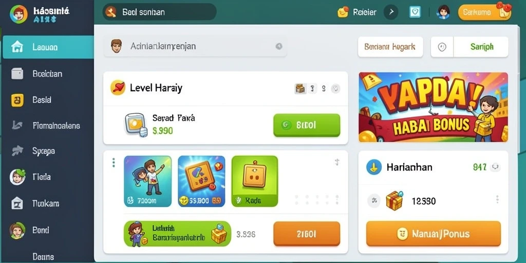 Event menarik dengan hadiah seru untuk para pemain.