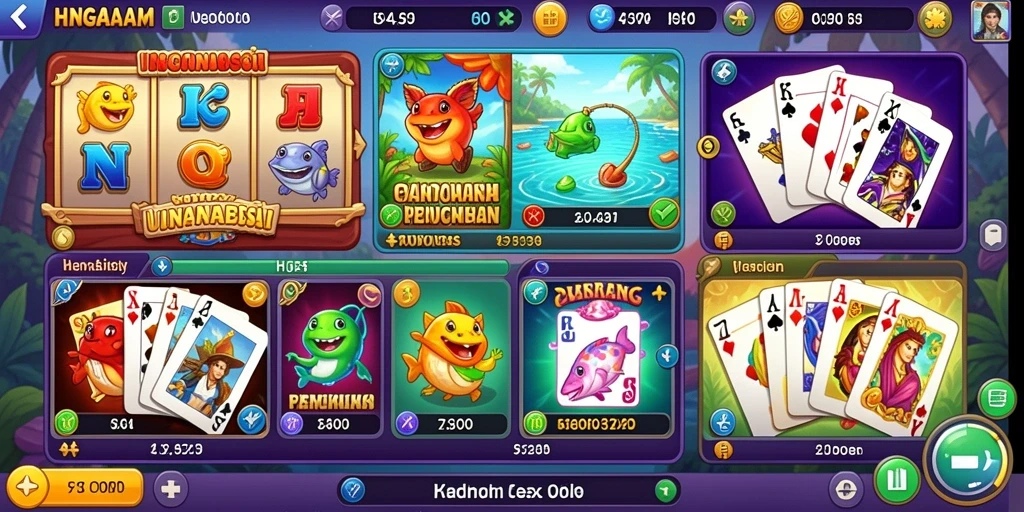 Sistem reward yang memotivasi pemain untuk terus bermain.