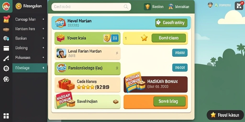 Karakter-karakter unik dan beragam untuk dimainkan.