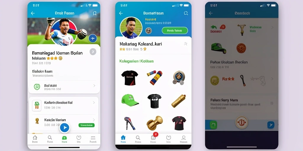 Fitur komunitas yang mendukung interaksi antar pemain.