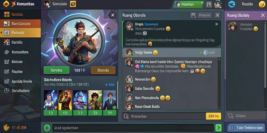 Screenshot menunjukkan berbagai pilihan mesin slot yang tersedia.