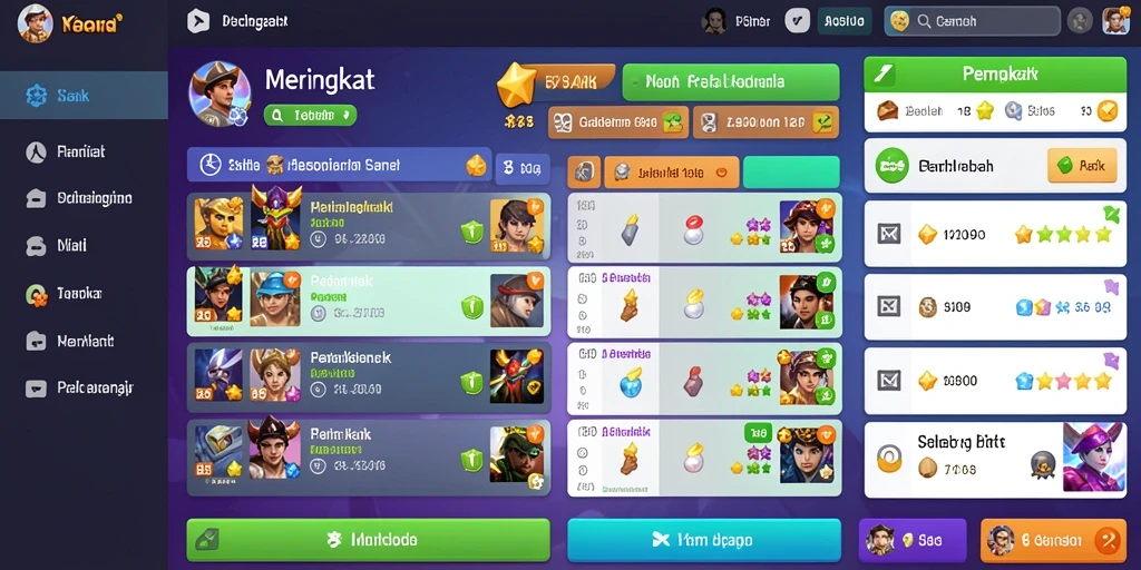 Tema beragam yang selalu menarik untuk dimainkan.
