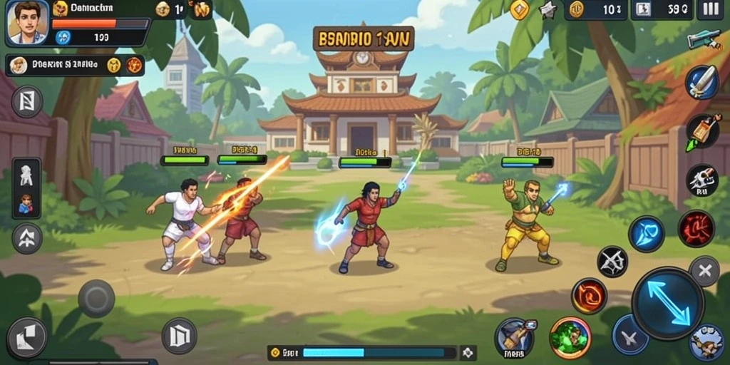 Level menantang yang membuat adrenalinmu terpacu.